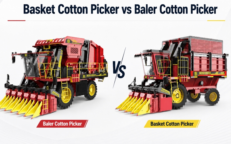 Basket Cotton Picker vs Baler Cotton Picker Basket Cotton Picker vs Baler Cotton Picker